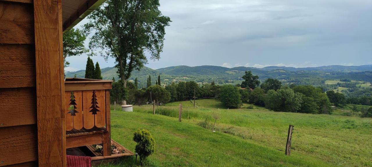 Domaine Le Lanis "Cabane De Pauline" Сен-Жирон Екстериор снимка