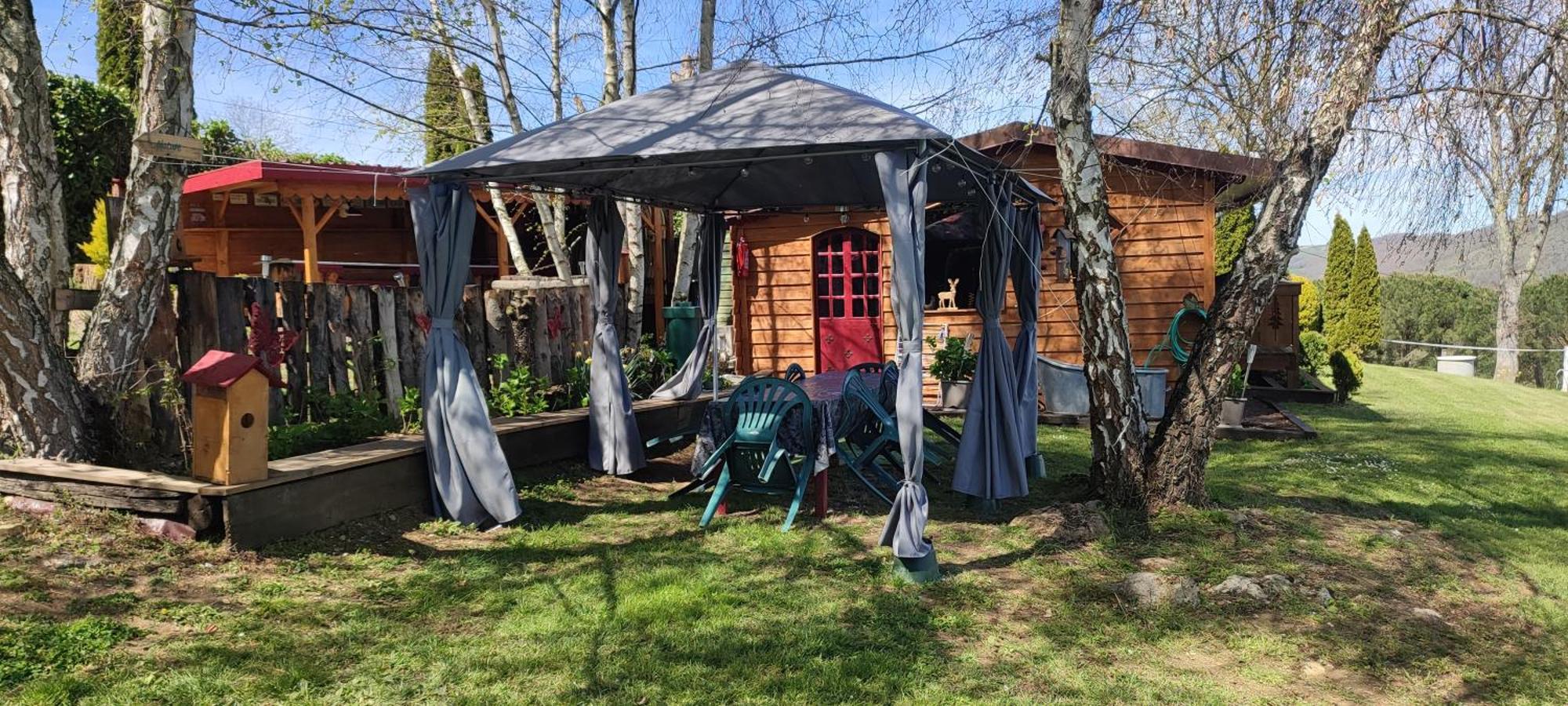 Domaine Le Lanis "Cabane De Pauline" Сен-Жирон Екстериор снимка